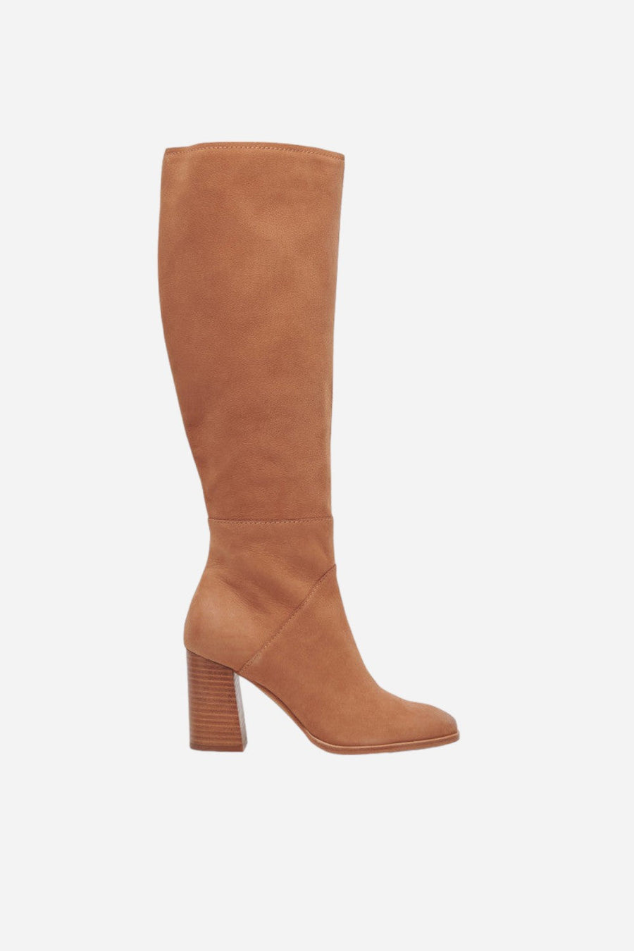 Dolce Vita Fynn Boots in Brown Nubuck – front view