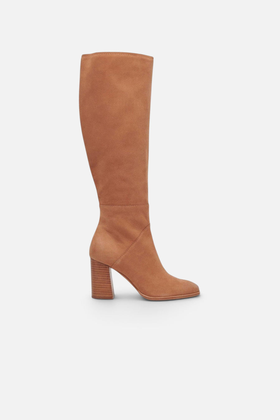 Dolce Vita Fynn Boots in Brown Nubuck – side view