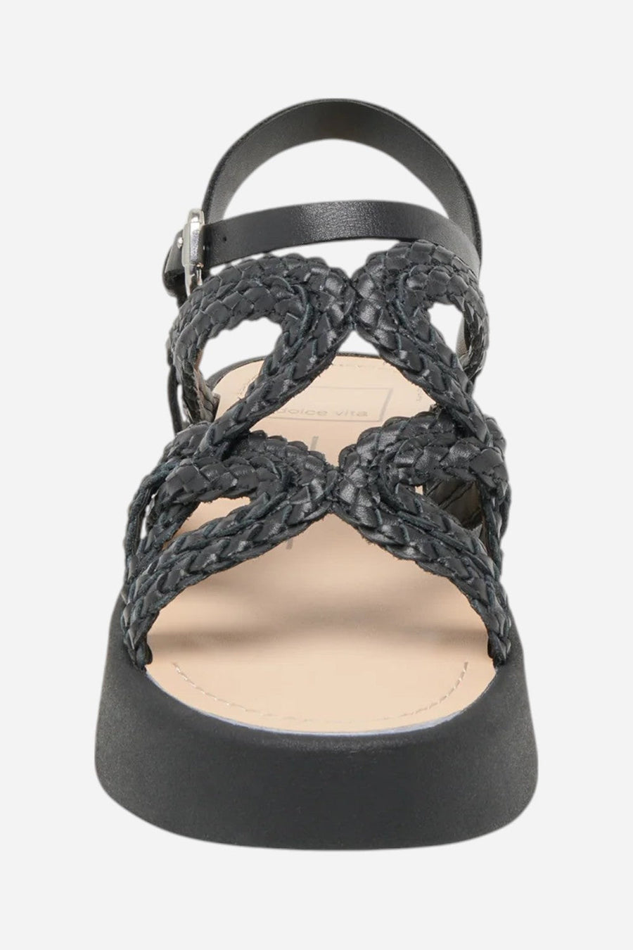 Dolce Vita Gatsby Sandals in Black Leather – alternate
