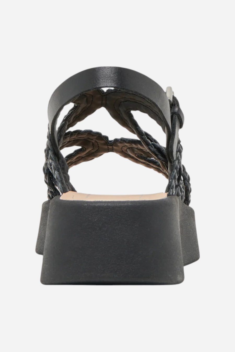 Dolce Vita Gatsby Sandals in Black Leather – alternate