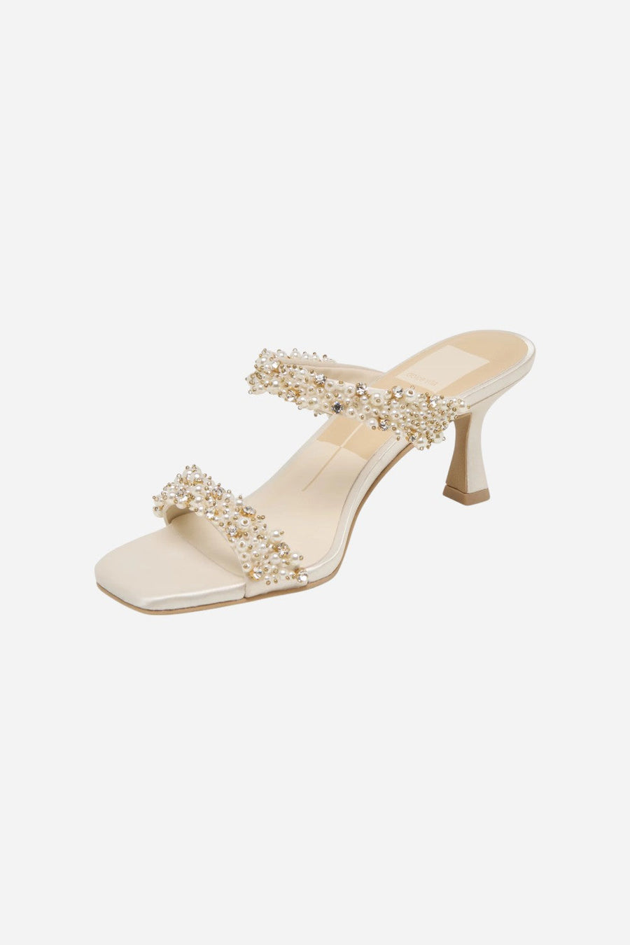 Dolce Vita Genora Rhinestone Heels Ivory Rhinestone – alternate