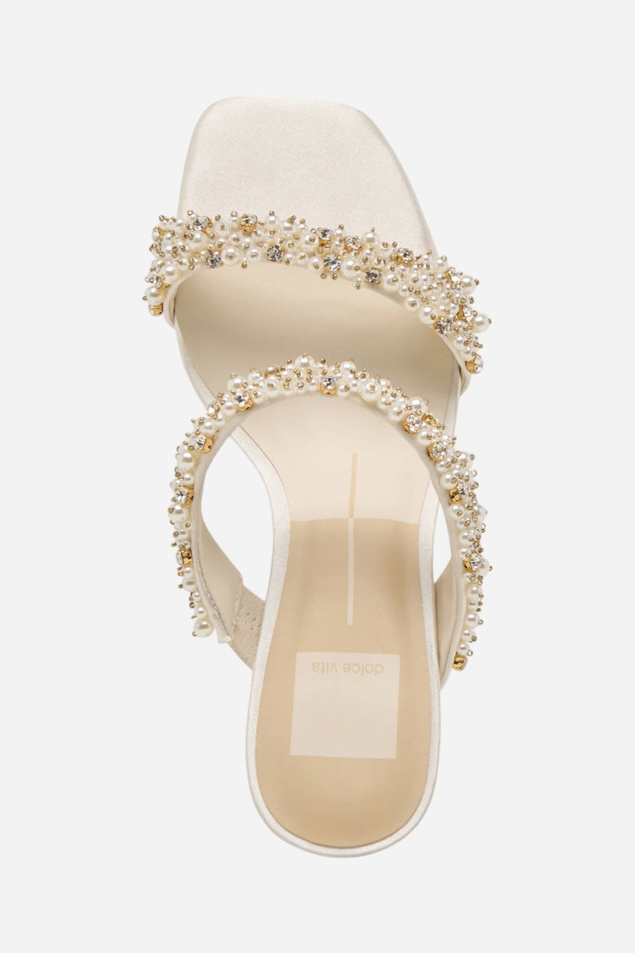 Dolce Vita Genora Rhinestone Heels Ivory Rhinestone – alternate