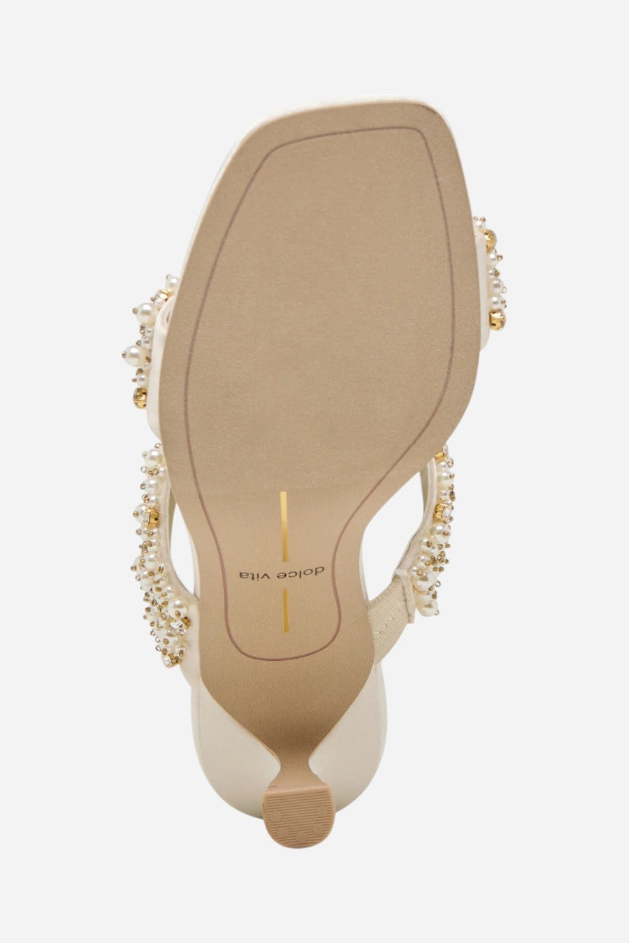 Dolce Vita Genora Rhinestone Heels Ivory Rhinestone – alternate