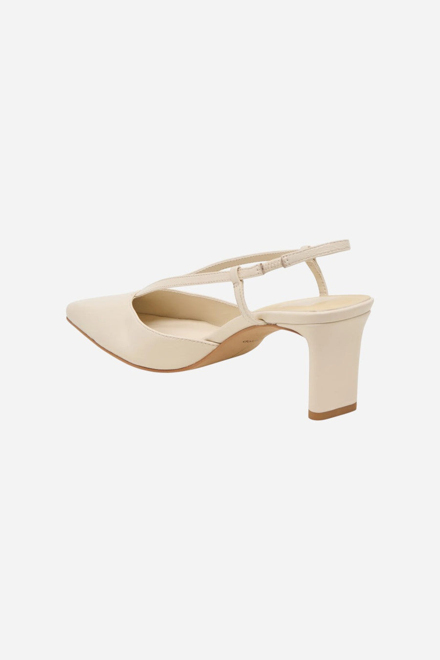 Dolce Vita Ginay Heels Bone Leather – flat lay