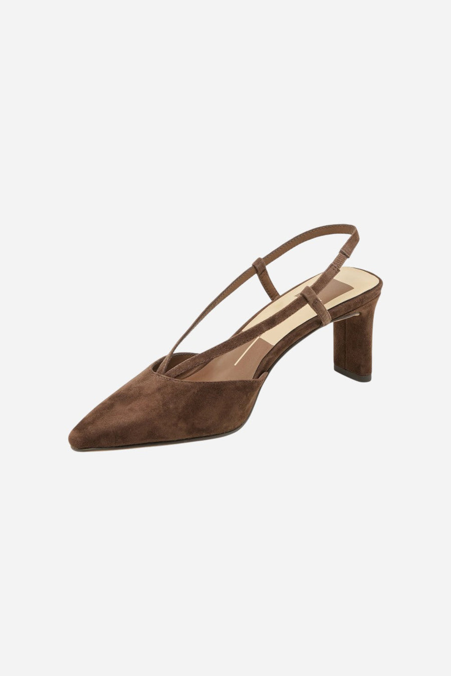 Dolce Vita Ginay Heels Dk Brown Suede – detail