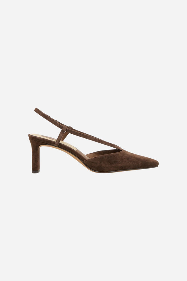 Dolce Vita Ginay Heels Dk Brown Suede