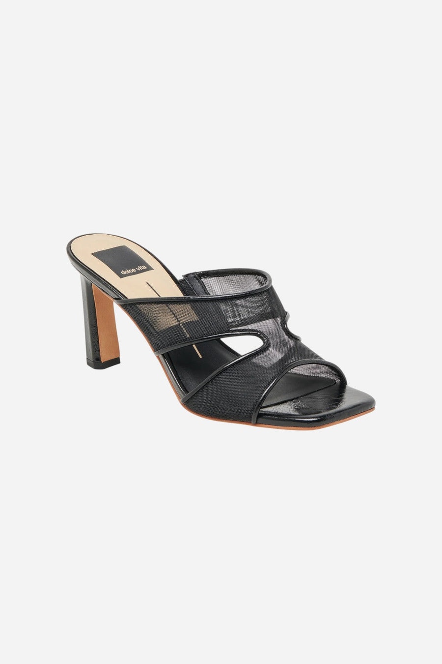 Dolce Vita Gitel Heel in Onyx Mesh – back view