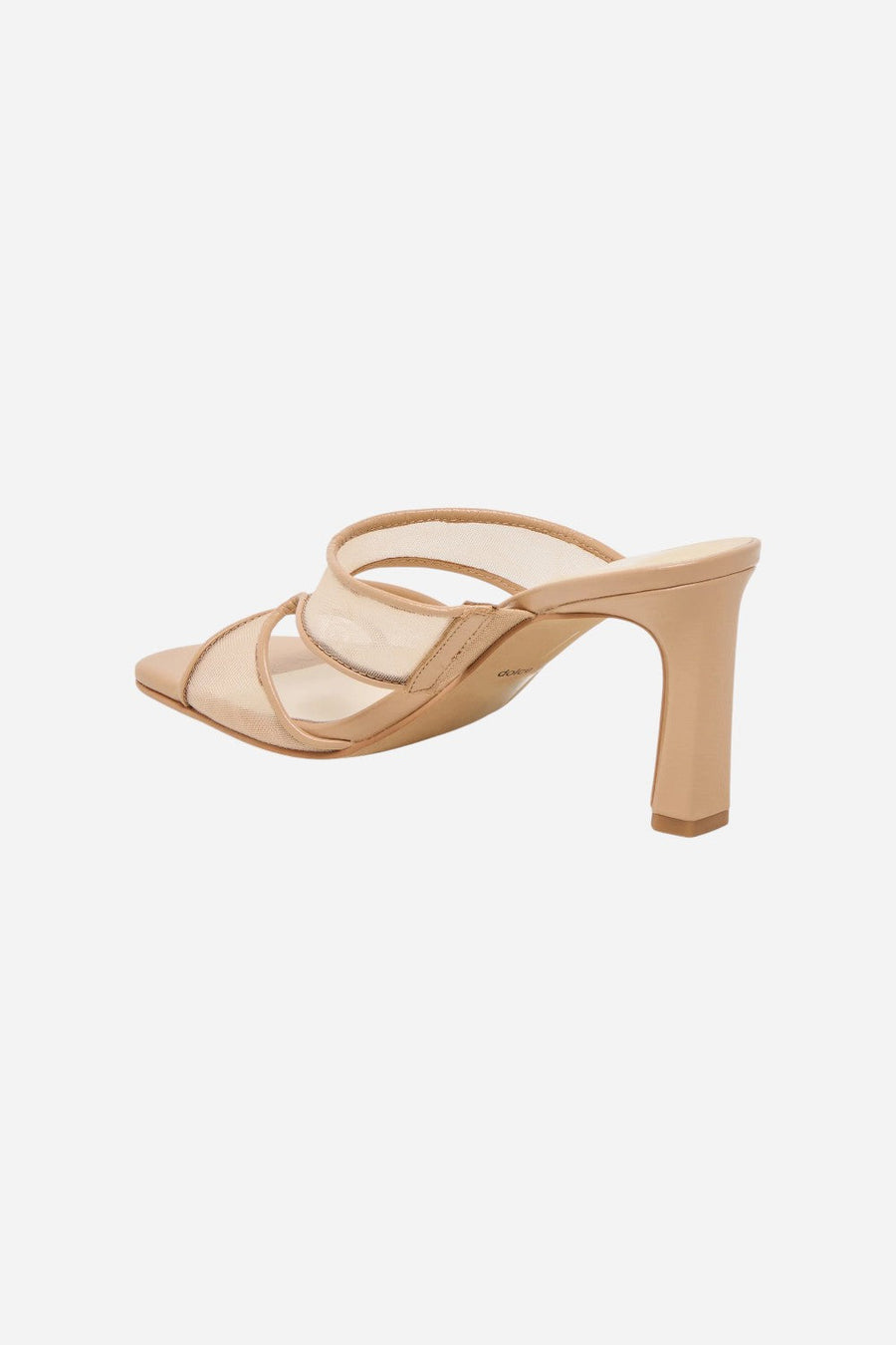 Dolce Vita Gitel Heels in Light Tan Mesh – alternate
