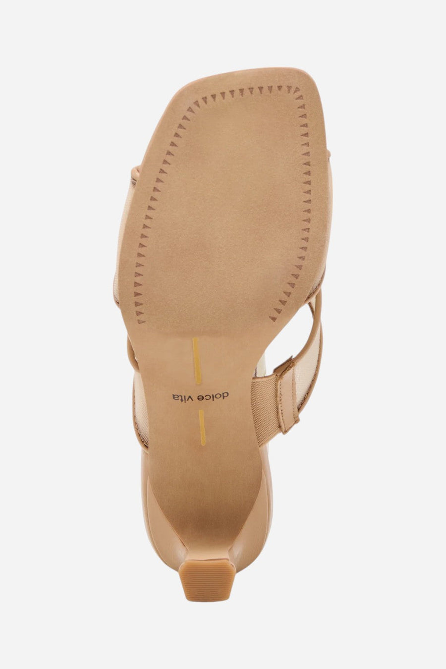 Dolce Vita Gitel Heels in Light Tan Mesh – alternate