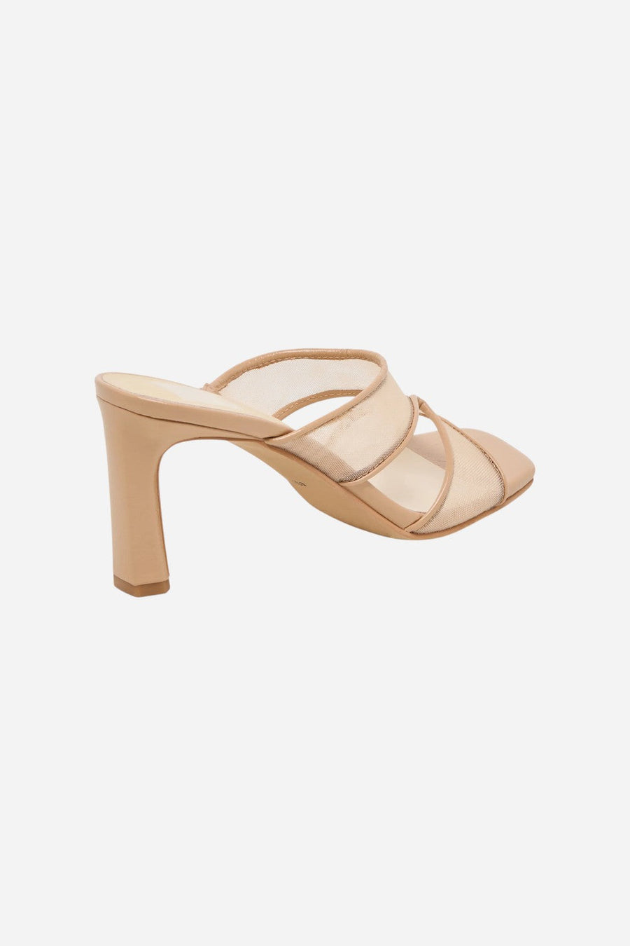 Dolce Vita Gitel Heels in Light Tan Mesh – alternate