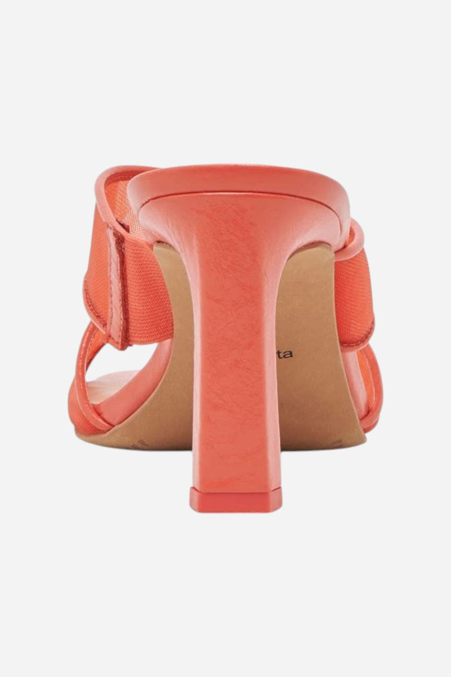 Dolce Vita Gitel Heels in Punch Leather – flat lay