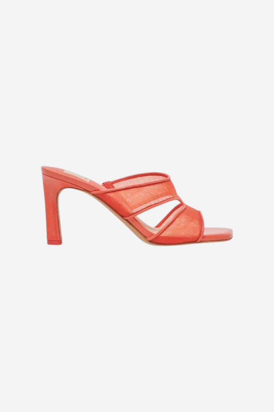 Dolce Vita Gitel Heels in Punch Leather – front view