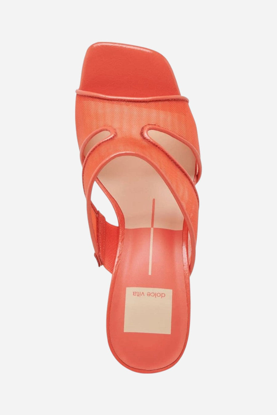 Dolce Vita Gitel Heels in Punch Leather – side view
