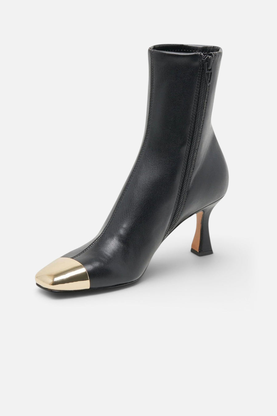 Dolce Vita Glamor Toe Cap in Black Stella – side view