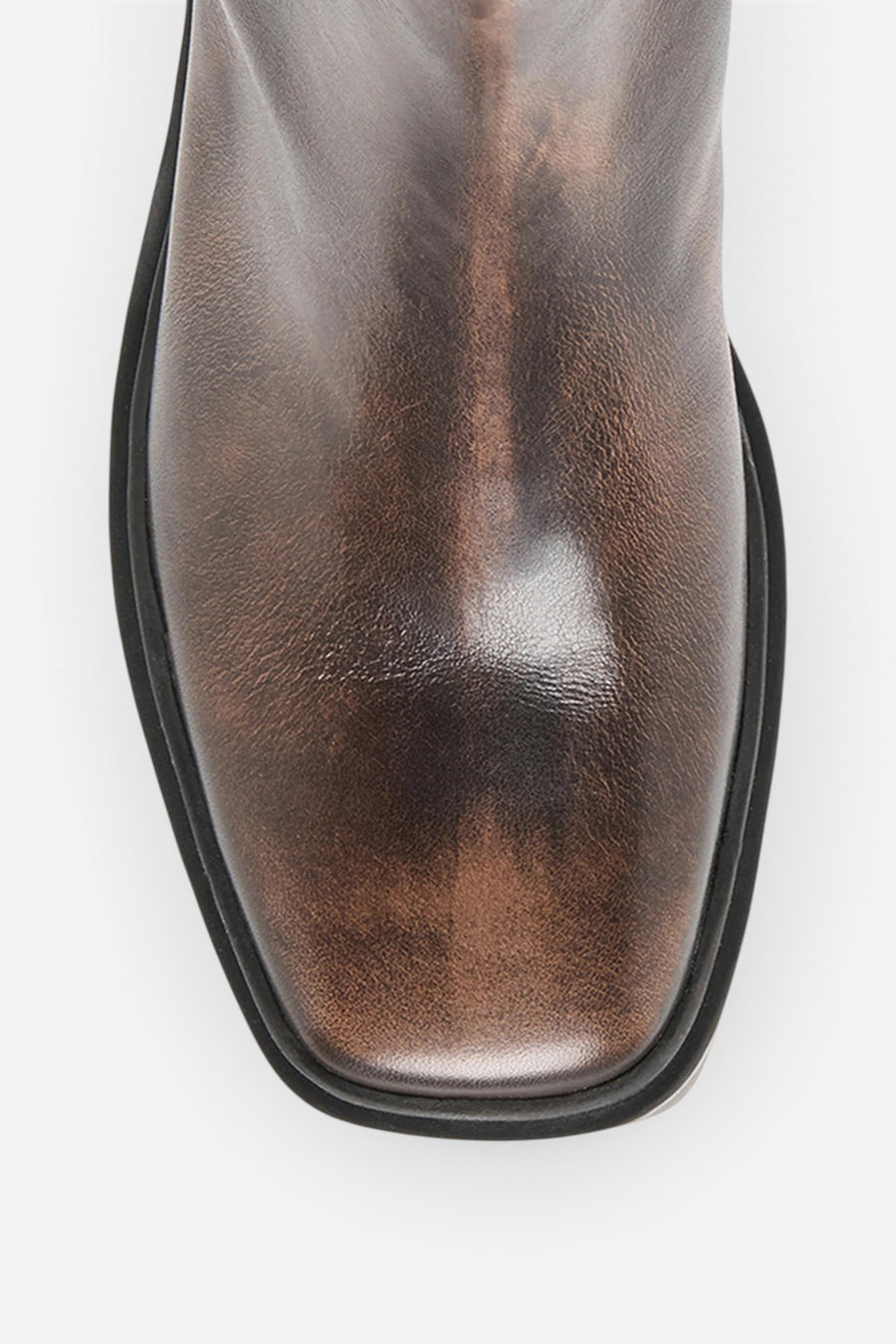 Dolce Vita Grizly H2O Boots in Brown Leather – side view