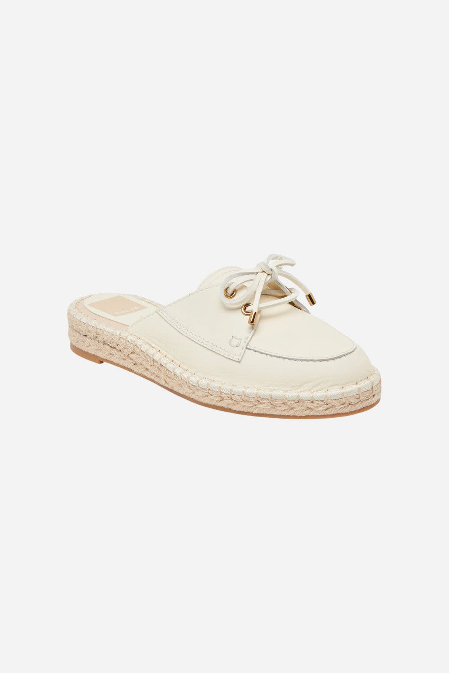 Dolce Vita Hatie in Off White Leather – back view