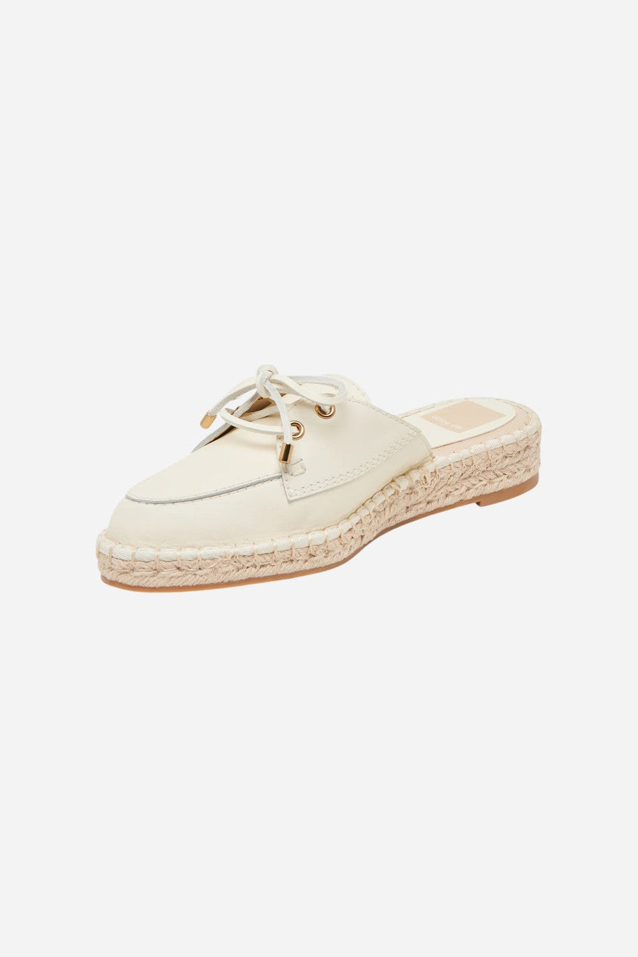 Dolce Vita Hatie in Off White Leather – detail
