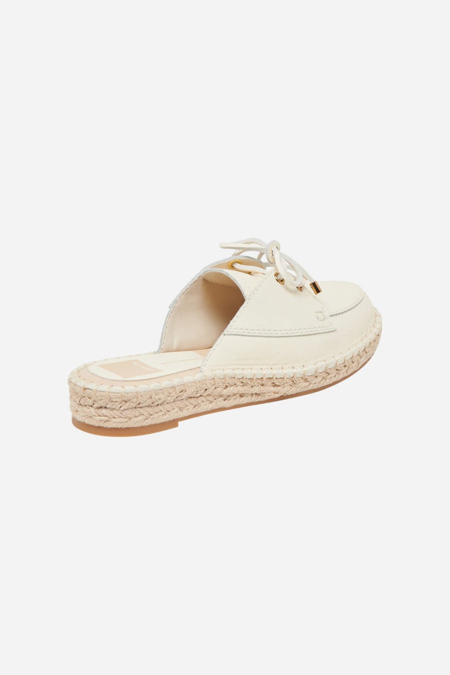 Dolce Vita Hatie in Off White Leather – side view