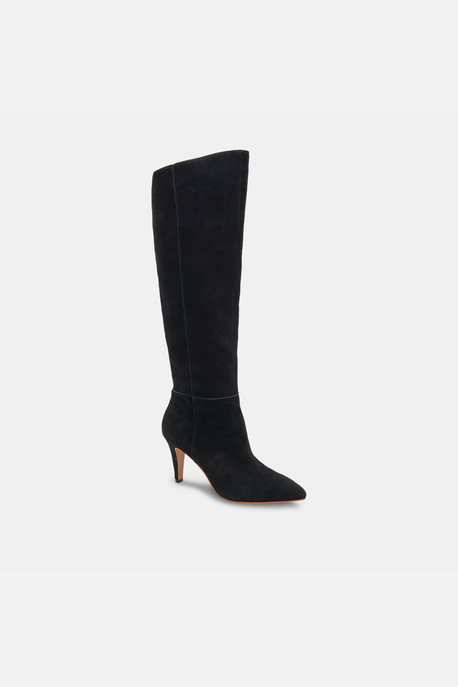 Dolce Vita Haze Boots in Onyx Suede – back view