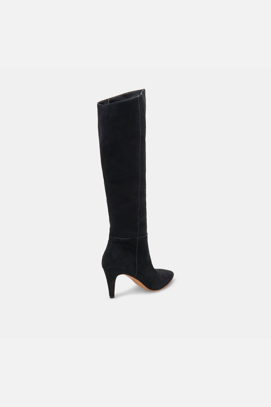 Dolce Vita Haze Boots in Onyx Suede – side view