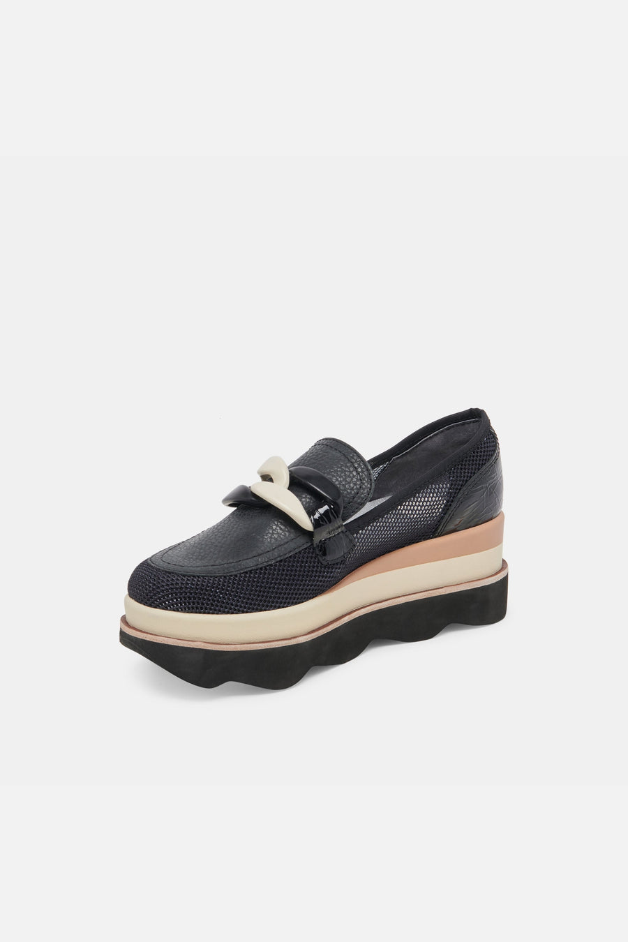 Dolce Vita Jaksen Sneakers in Onyx Mesh – detail