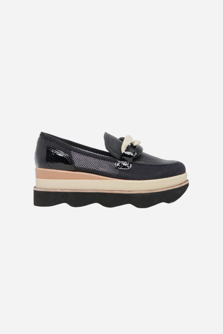 Dolce Vita Jaksen Sneakers in Onyx Mesh – front view