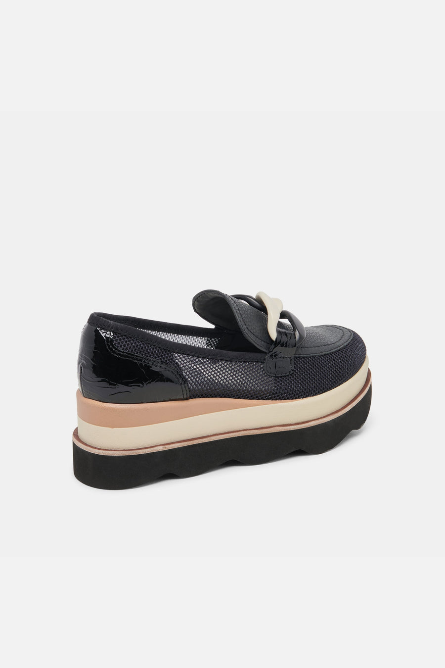 Dolce Vita Jaksen Sneakers in Onyx Mesh – side view