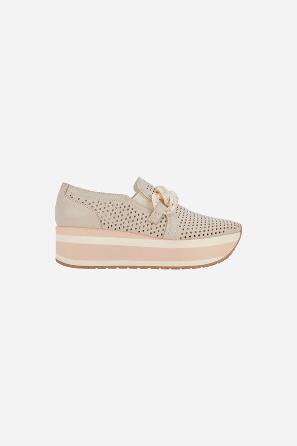 Dolce Vita Jhenee Espadrille Perf Sneaker in Sand Nubuck