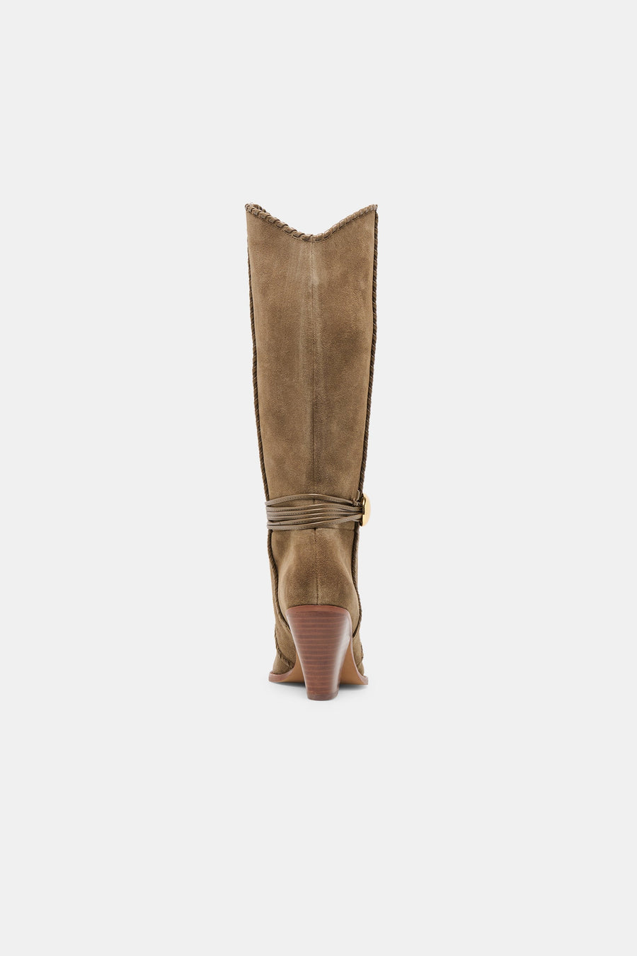 Dolce Vita Jody Knee-High Boot in Olive Suede – alternate