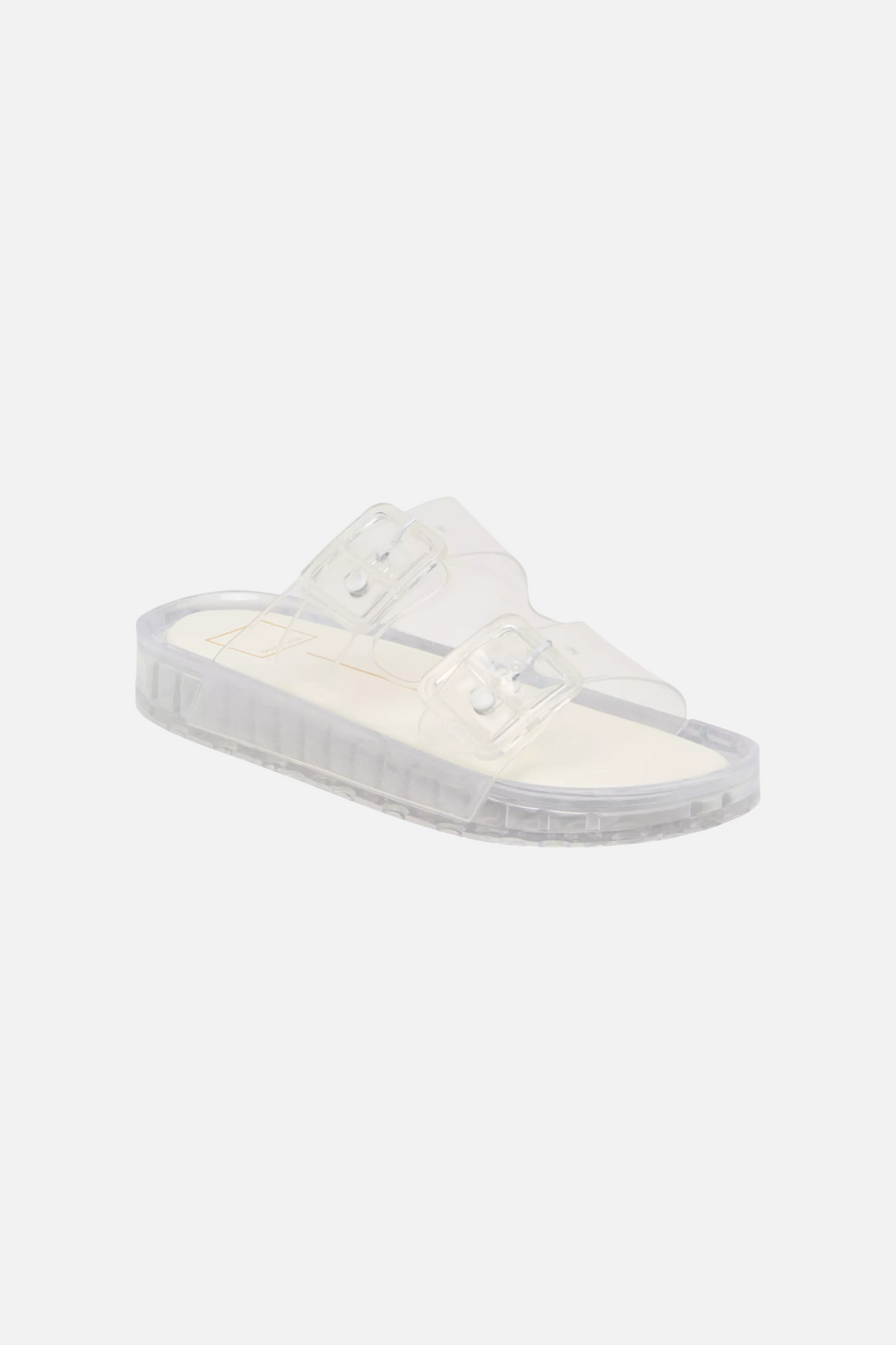 Dolce Vita Julio Sandals in Crystal Vinyl – front view
