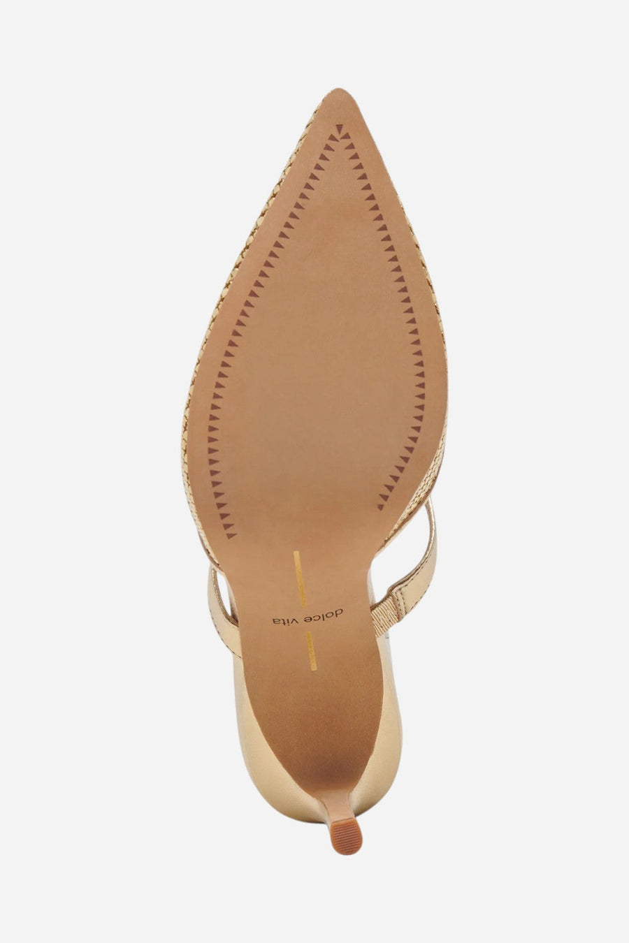 Dolce Vita Kanika Mesh Heels in Metallic Gold – alternate