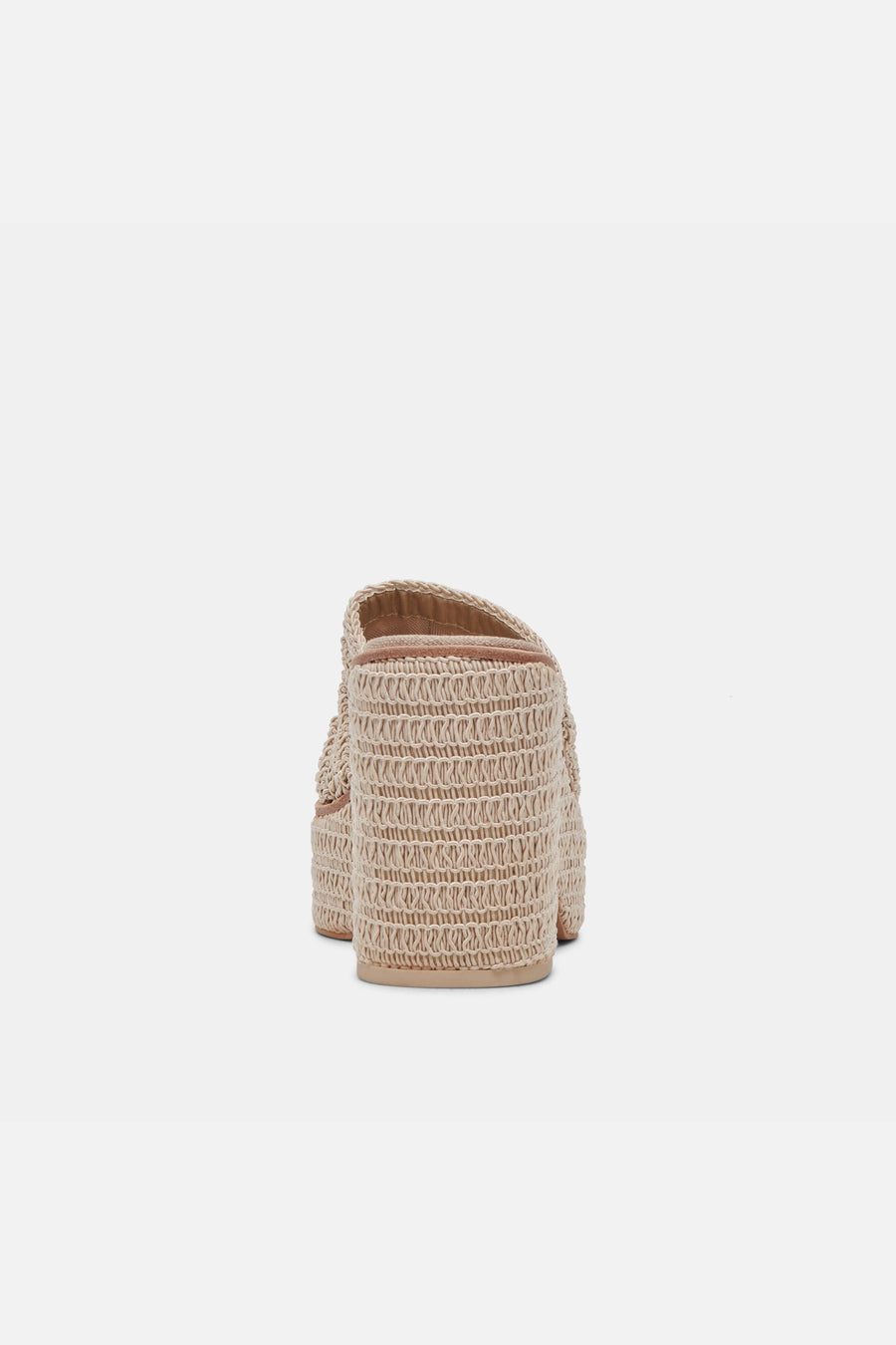 Dolce Vita Ladin Heels in Ivory Woven – alternate