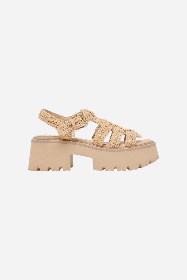 Dolce Vita Latice Sandals in LT Natural Knit