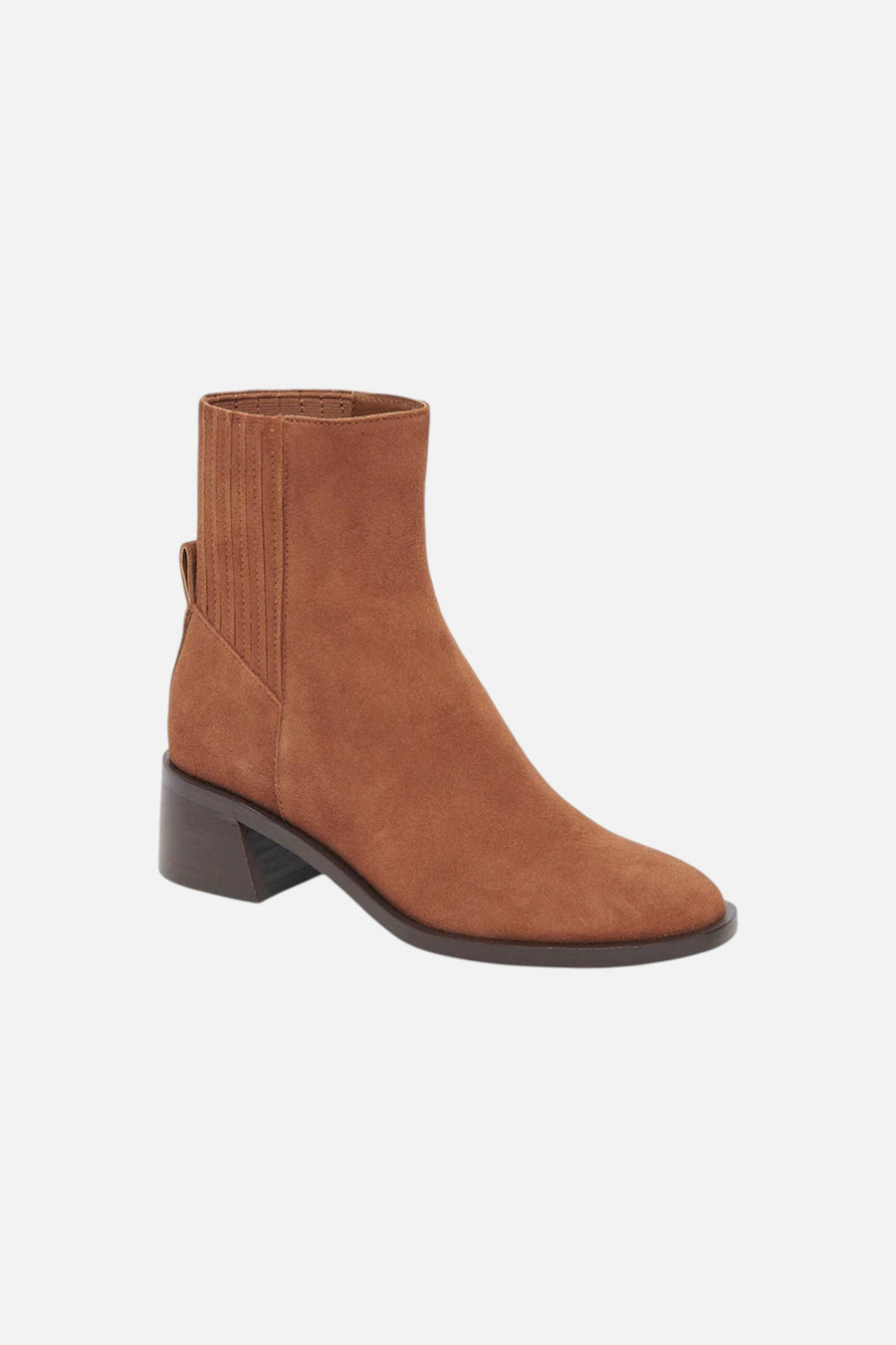 Dolce Vita Linny H20 in Brown Suede – side view