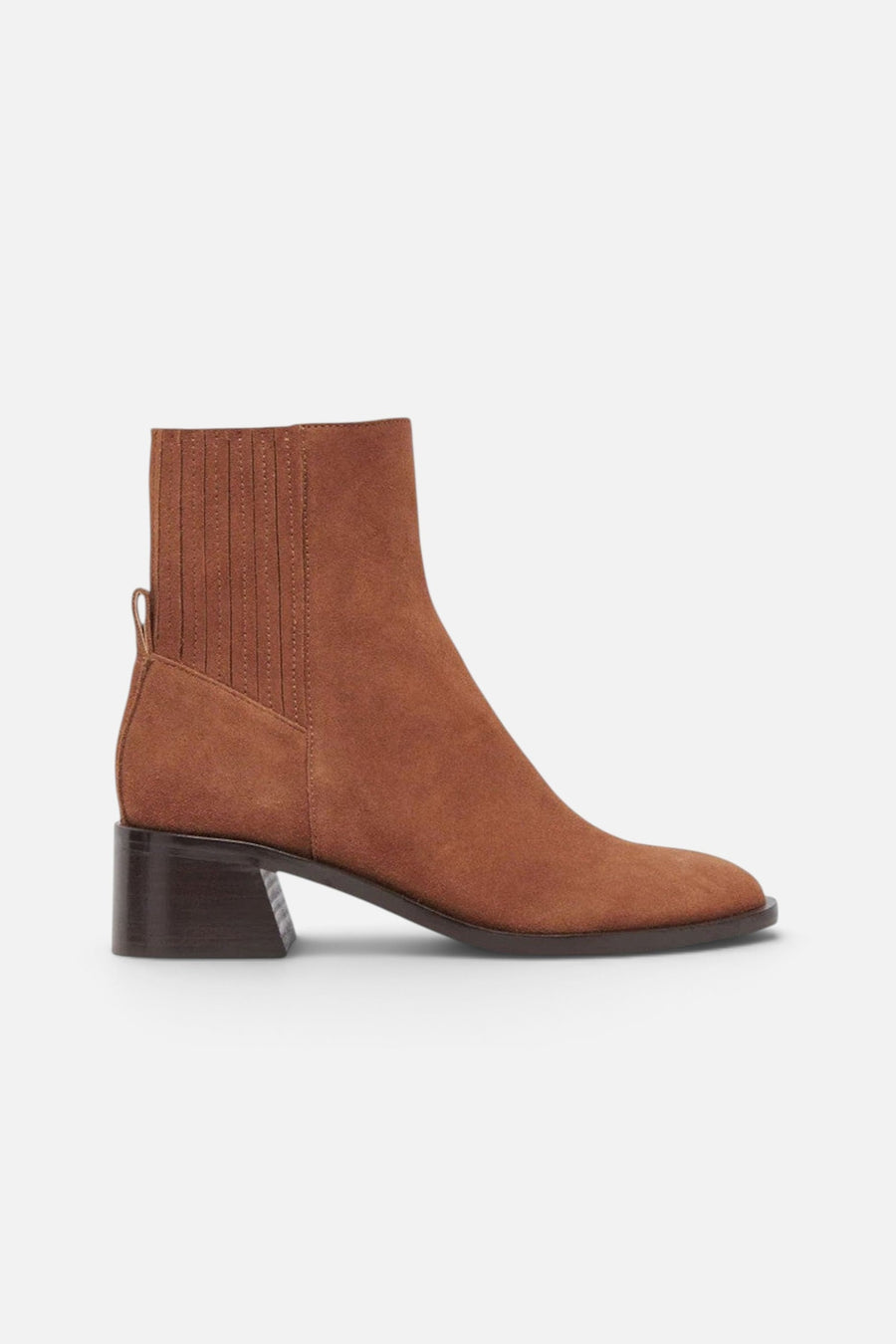 Dolce Vita Linny H20 in Brown Suede – side view