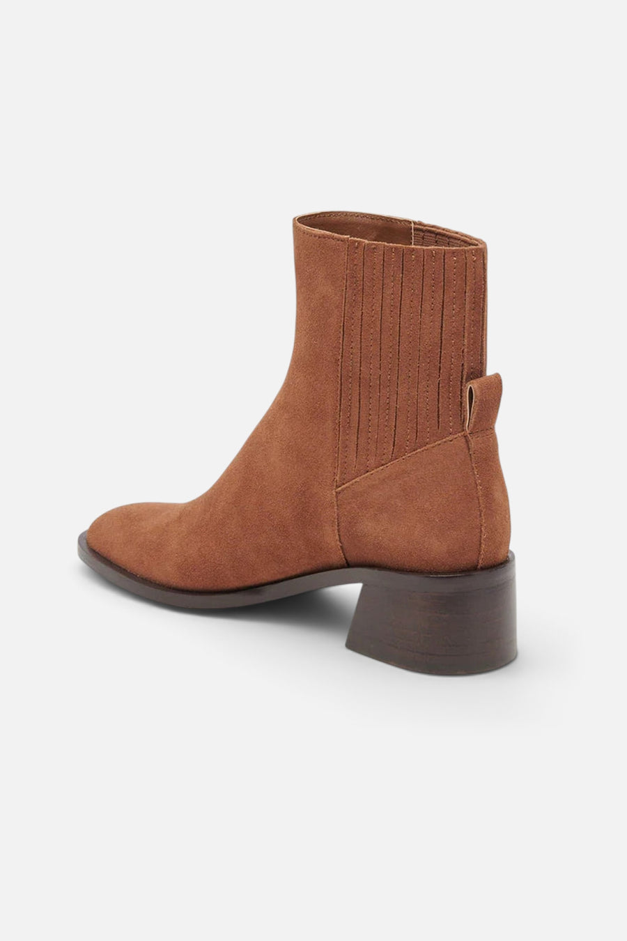 Dolce Vita Linny H20 in Brown Suede – side view