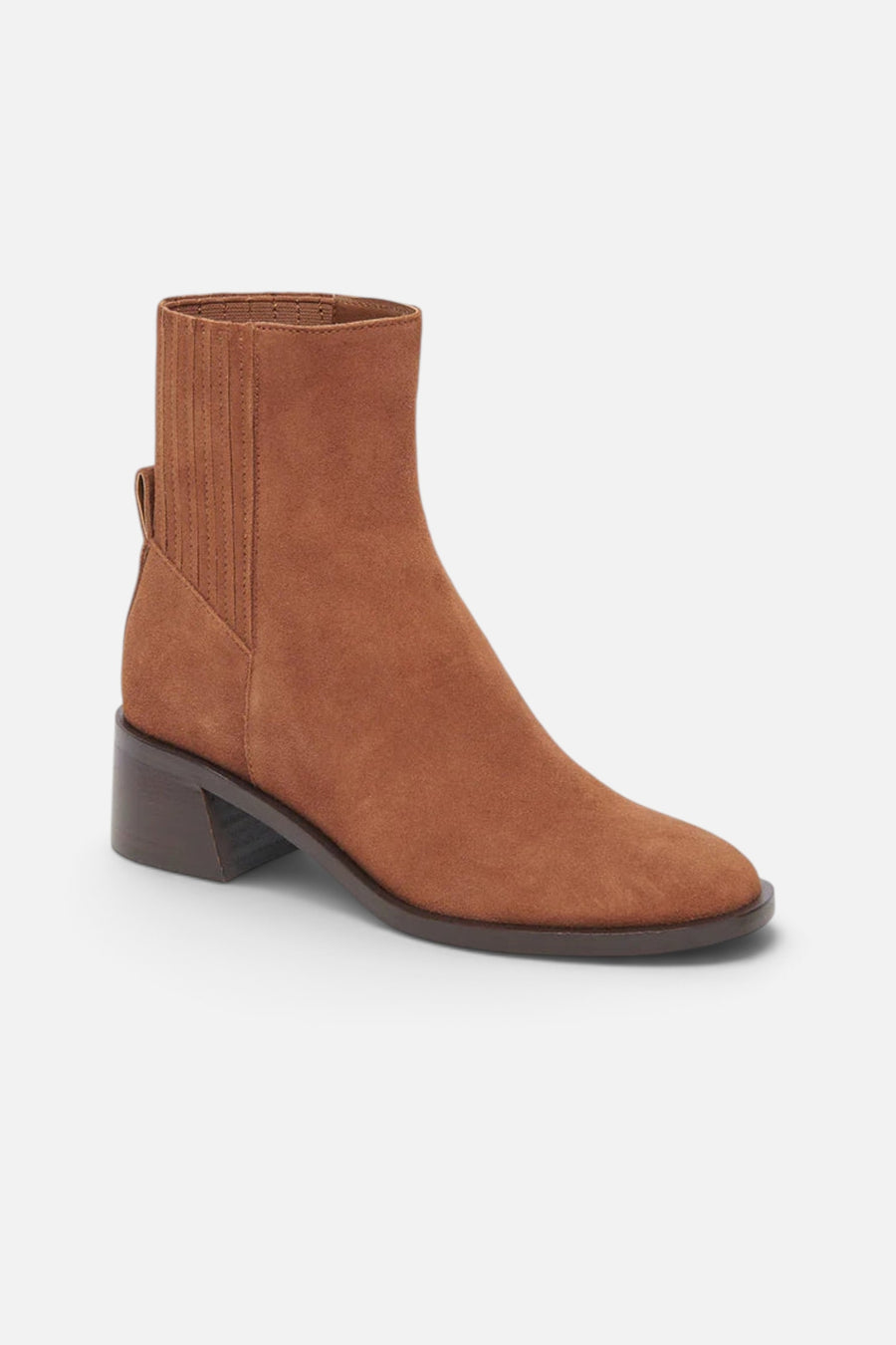 Dolce Vita Linny H20 in Brown Suede – side view