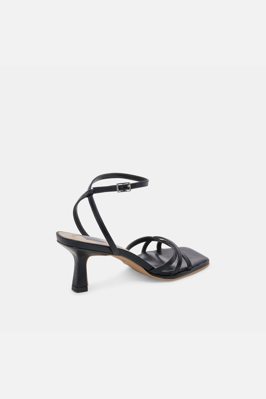 Dolce Vita Manji Heels in Midnight Patent Leather – detail