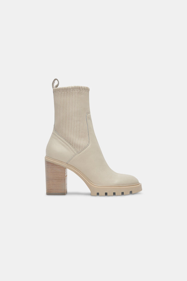 Dolce Vita Marni H20 Boots in Ivory Leather H20