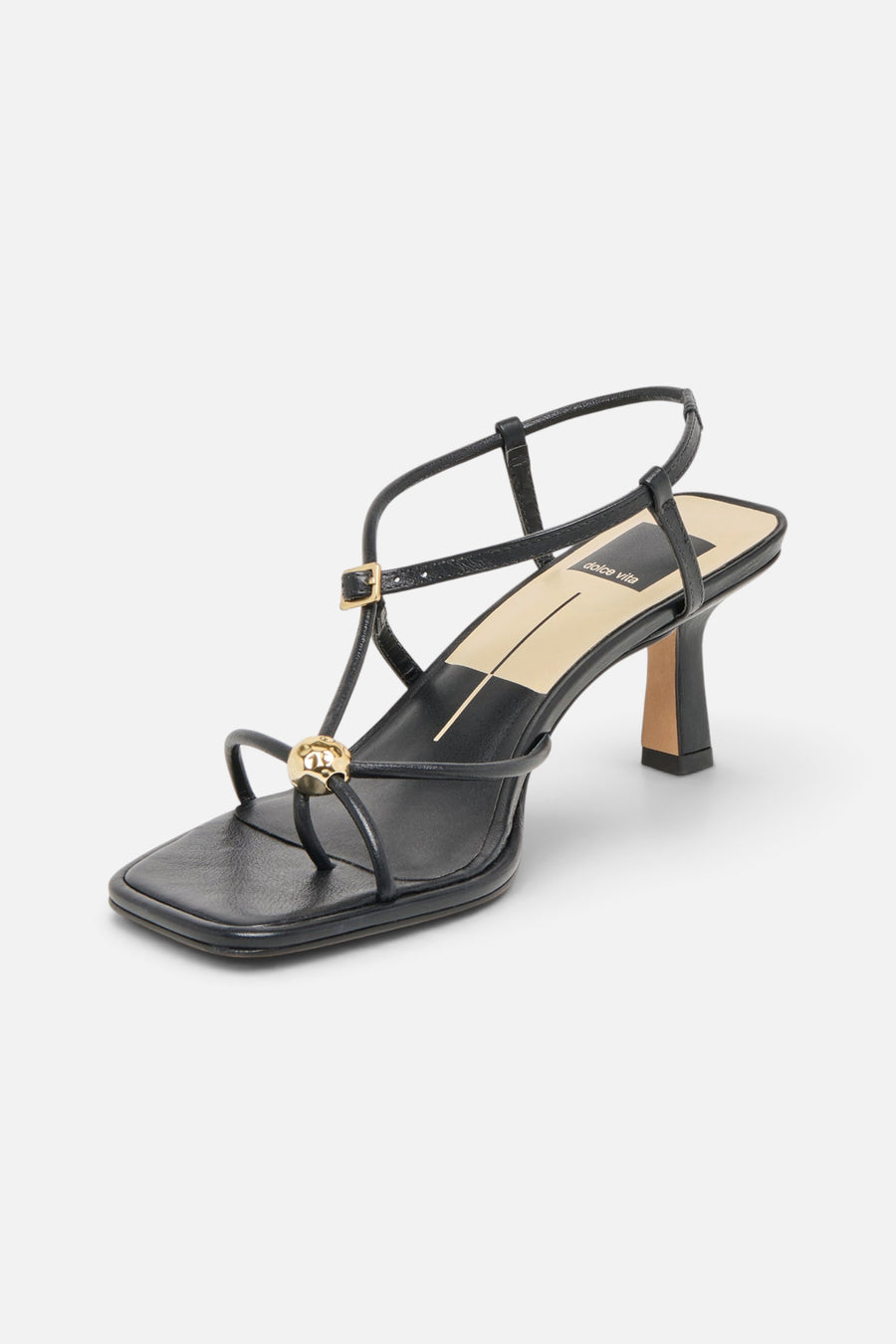Dolce Vita Mylee Heel in Black Leather – alternate