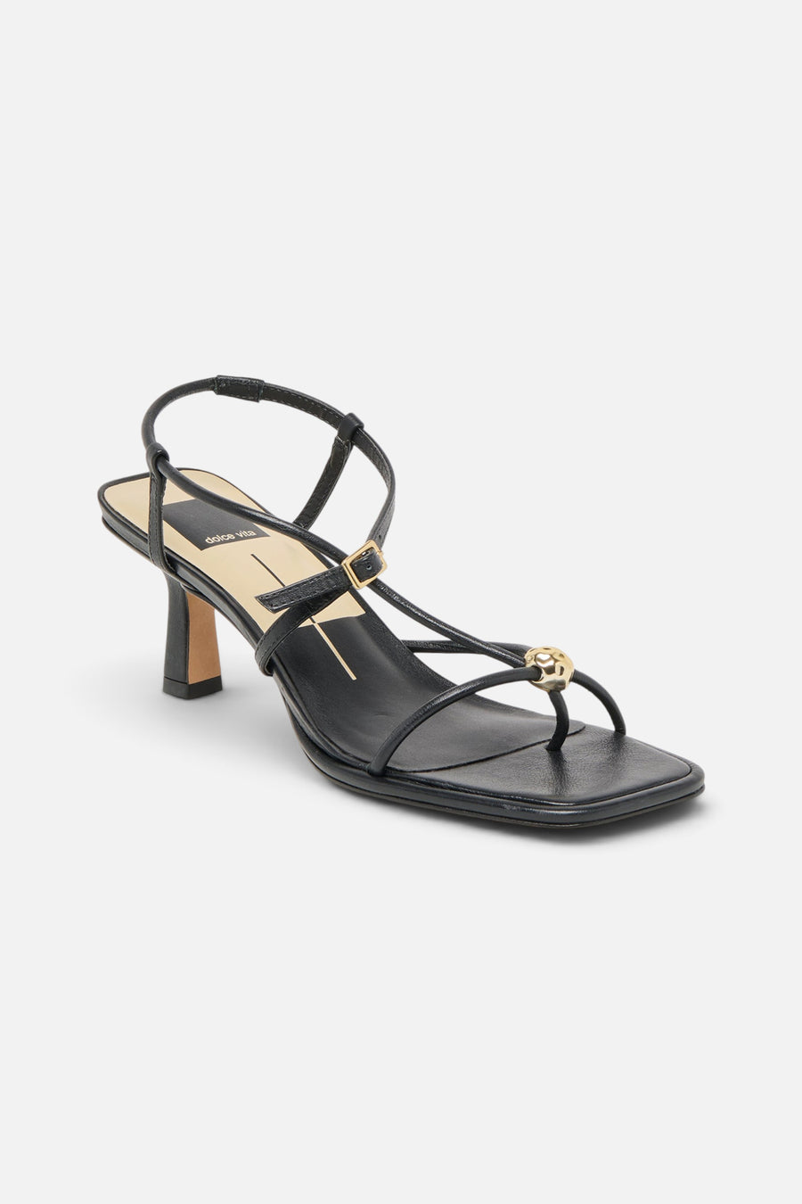 Dolce Vita Mylee Heel in Black Leather – alternate