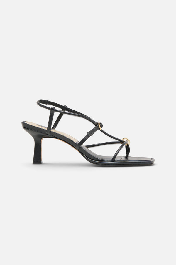 Dolce Vita Mylee Heel in Black Leather