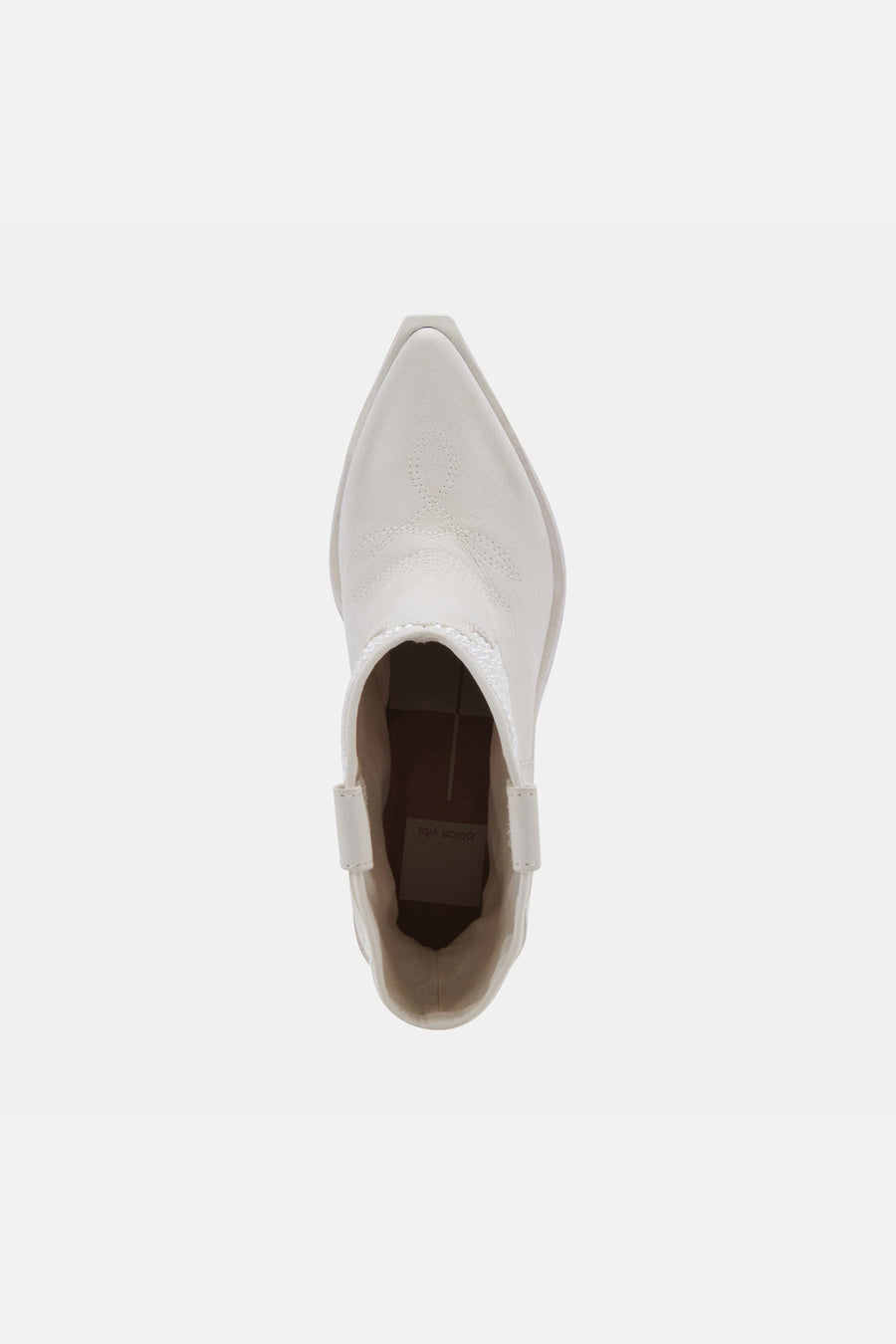 Dolce Vita Nashe Booties in Off White Pearls – alternate