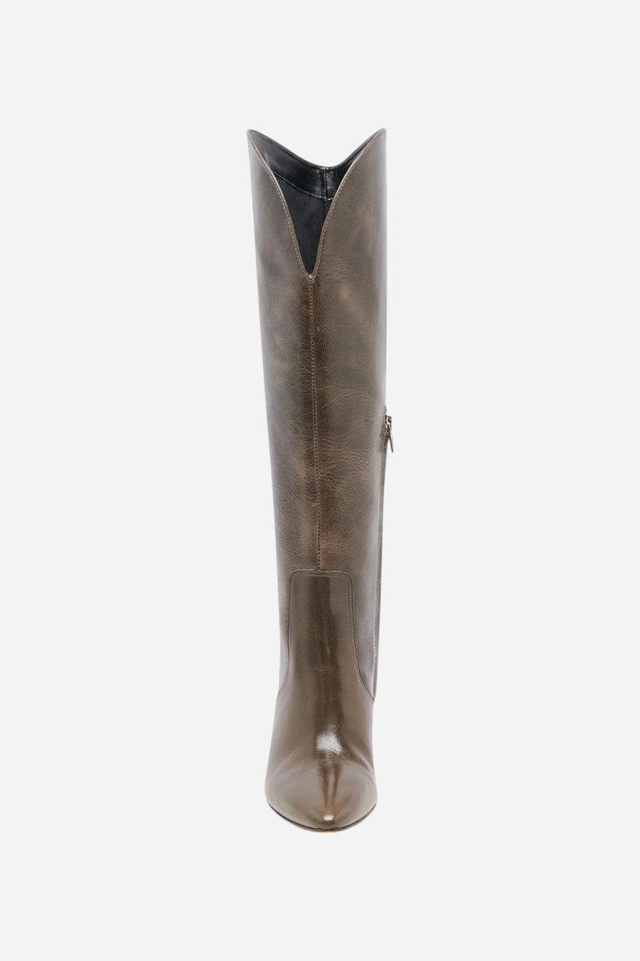 Dolce Vita Nedi in Dark Olive Leather – alternate