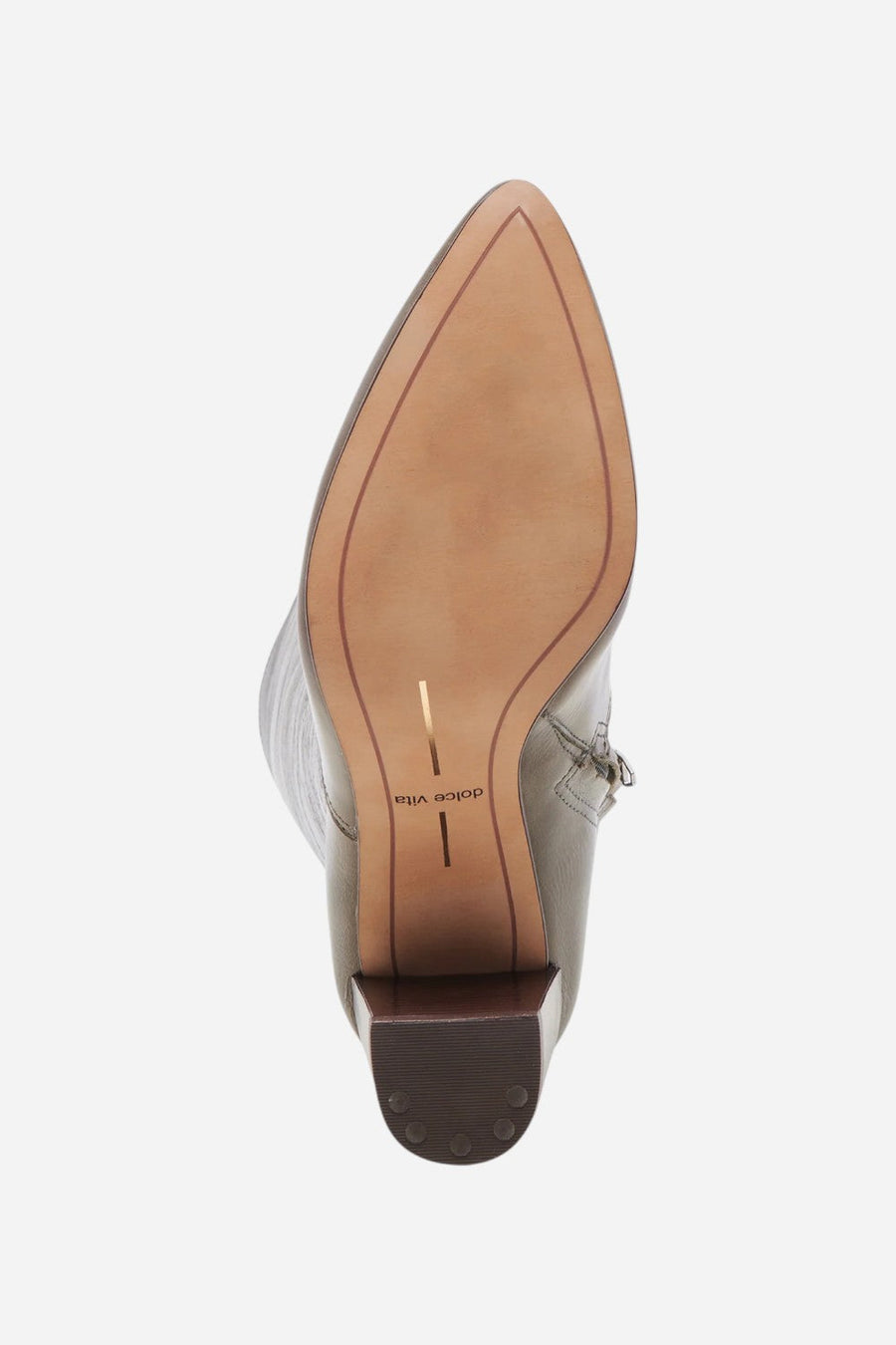 Dolce Vita Nedi in Dark Olive Leather – alternate
