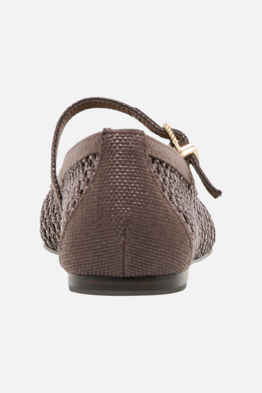 Dolce Vita Reyes Chocolate Woven Raffia Ballet Flats – alternate