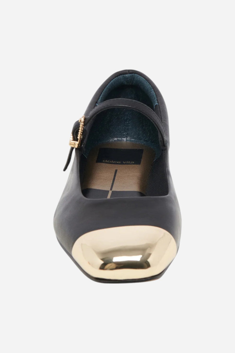 Dolce Vita Reyes Toe Cap in Black Leather – alternate
