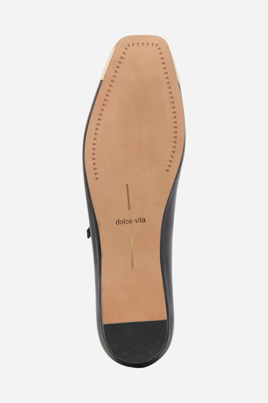 Dolce Vita Reyes Toe Cap in Black Leather – alternate