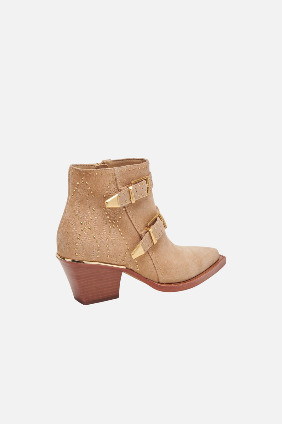 Dolce Vita Ronnie in Camel Suede – side view