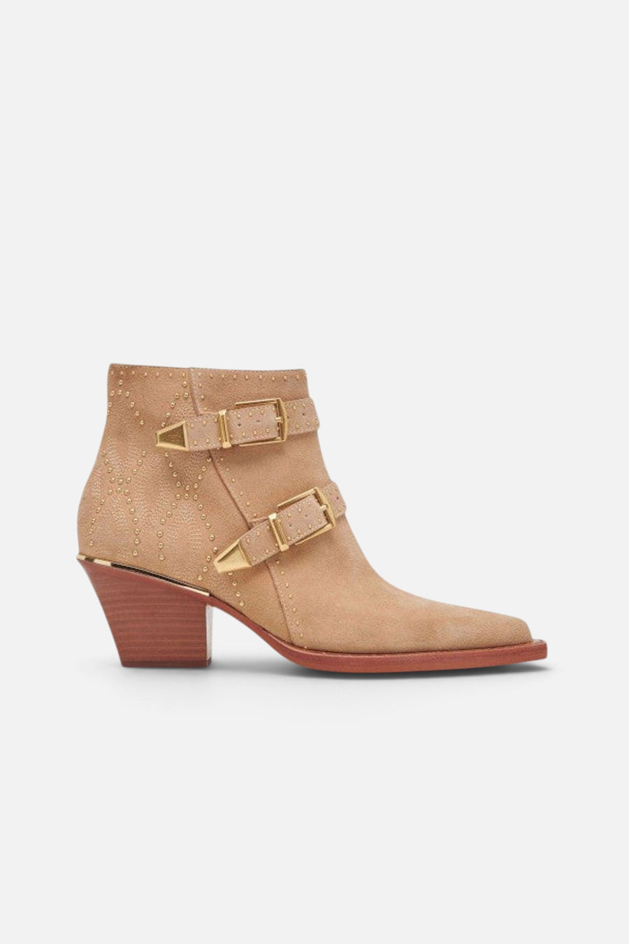 Dolce Vita Ronnie in Camel Suede – side view
